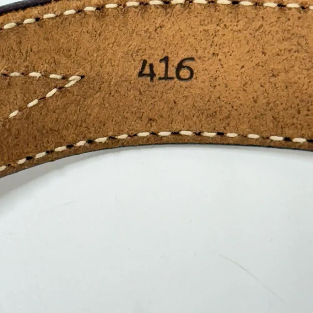 TOREL Western Belt Split Top Grain Cowhide Sz 30/75 In Tan New